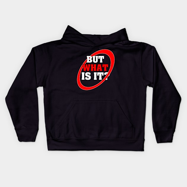 But What Is It? Kids Hoodie by Republic of NERD 